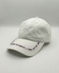 Amethyst Crystal Brim Cap