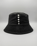 Clear Quartz Crystal Heart Bucket Hat